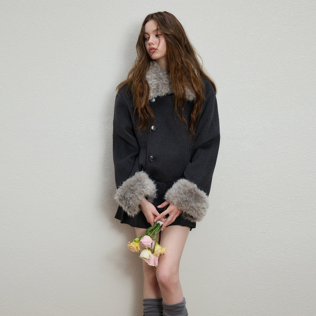 Luamoss_Warm_Thick_Patchwork_Korean_Loose_Fit_Lapel_Casual_Women_Deep_Gray_Wool_Coats_MISSTT