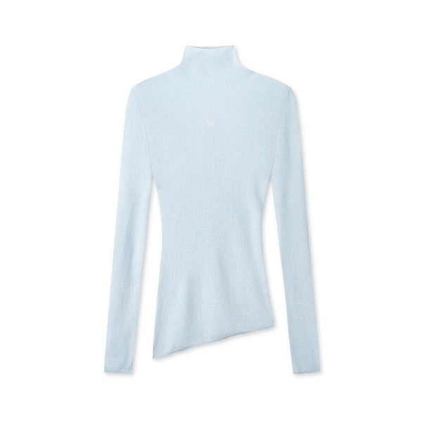 NAWSNOTAWEAR_100%_Wool_Soft_Slim_Fit_V-neck_Casual_Women_Knitwear_Tops_Texture_Sweaters_MISSTT