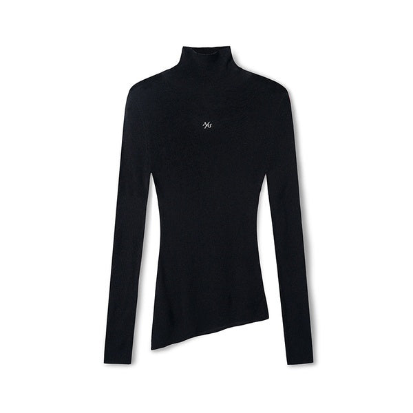 NAWSNOTAWEAR_100%_Wool_Soft_Slim_Fit_V-neck_Casual_Women_Knitwear_Tops_Texture_Sweaters_MISSTT