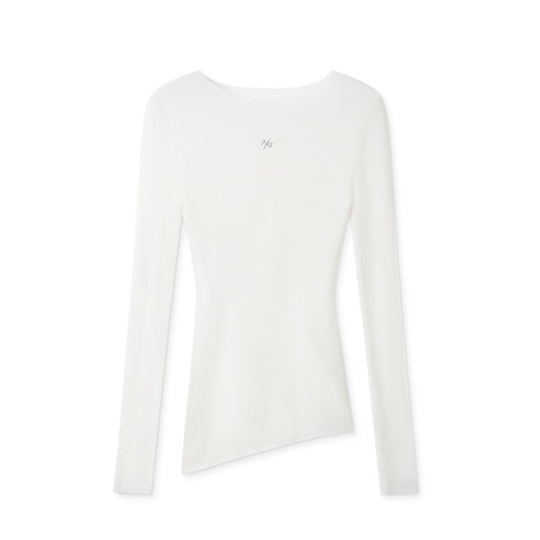 NAWSNOTAWEAR_100%_Wool_Soft_Slim_Fit_V-neck_Casual_Women_Knitwear_Tops_Texture_Sweaters_MISSTT