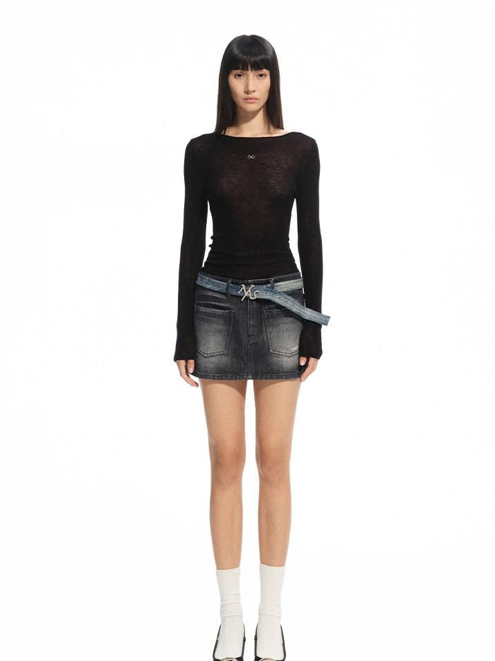 NAWSNOTAWEAR 100% Wool Soft Slim Fit V-neck Casual Women Knitwear Tops Texture Sweaters