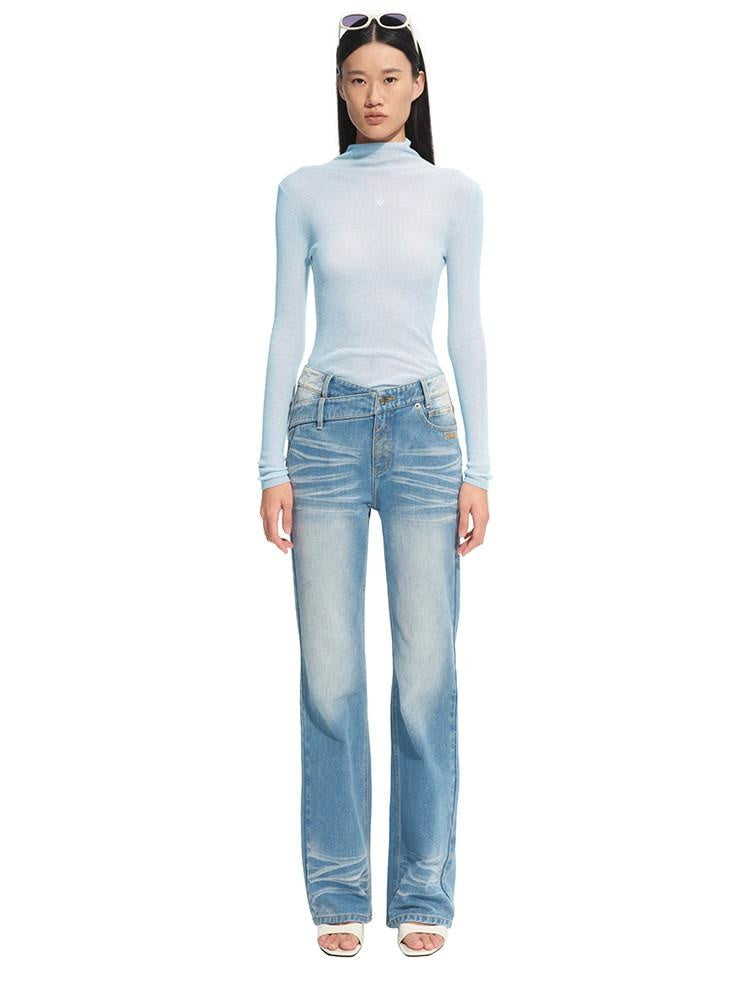 NAWSNOTAWEAR 100% Wool Soft Slim Fit V-neck Casual Women Knitwear Tops Texture Sweaters