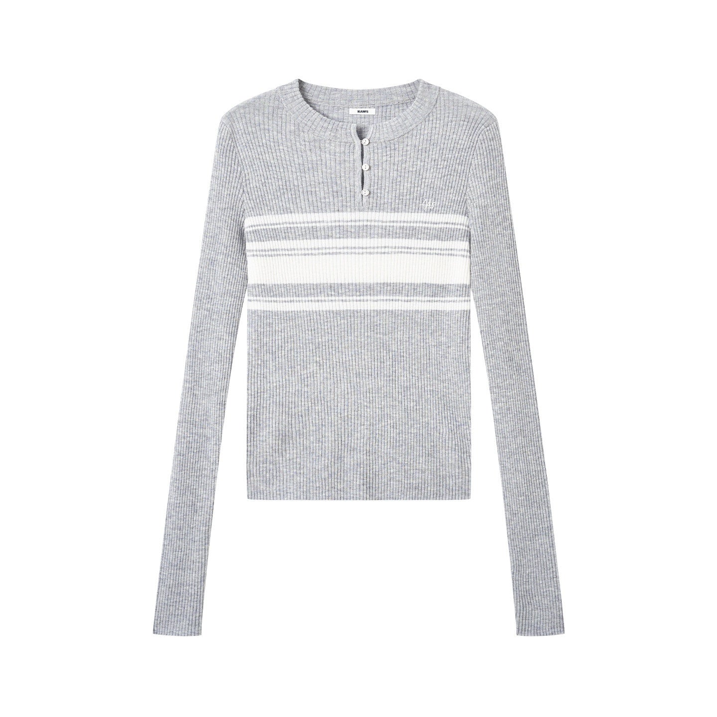 NAWSNOTAWEAR_Acrylic_Wool_Blend_Casual_Slim_Cropped_Women_Striped_Round_Neck_Sweaters_MISSTT