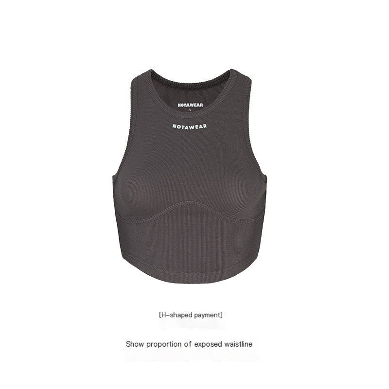 NAWSNOTAWEAR_Breathable_Cotton_Halter_Crop_Women_Letter_Print_Original_Tank_Tops_MISSTT