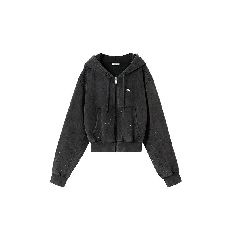 NAWSNOTAWEAR_Breathable_Durable_Pure_Cotton_Cropped_Zip_Hooded_Casual_Women_Letter_Hoodie_MISSTT