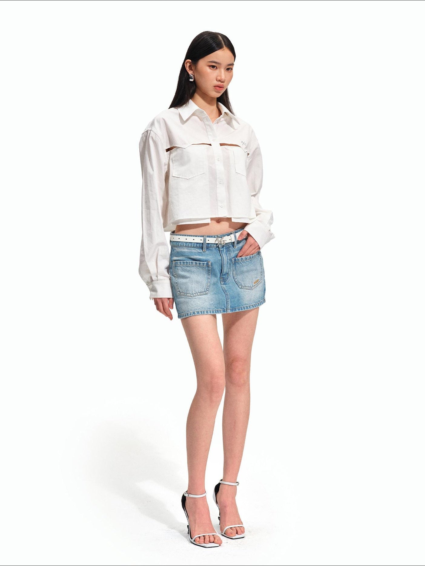 NAWSNOTAWEAR Breathable Lyocell Cotton Blend Loose Casual Short Open Front Women Shirts