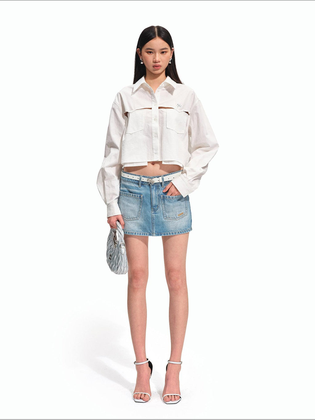 NAWSNOTAWEAR Breathable Lyocell Cotton Blend Loose Casual Short Open Front Women Shirts