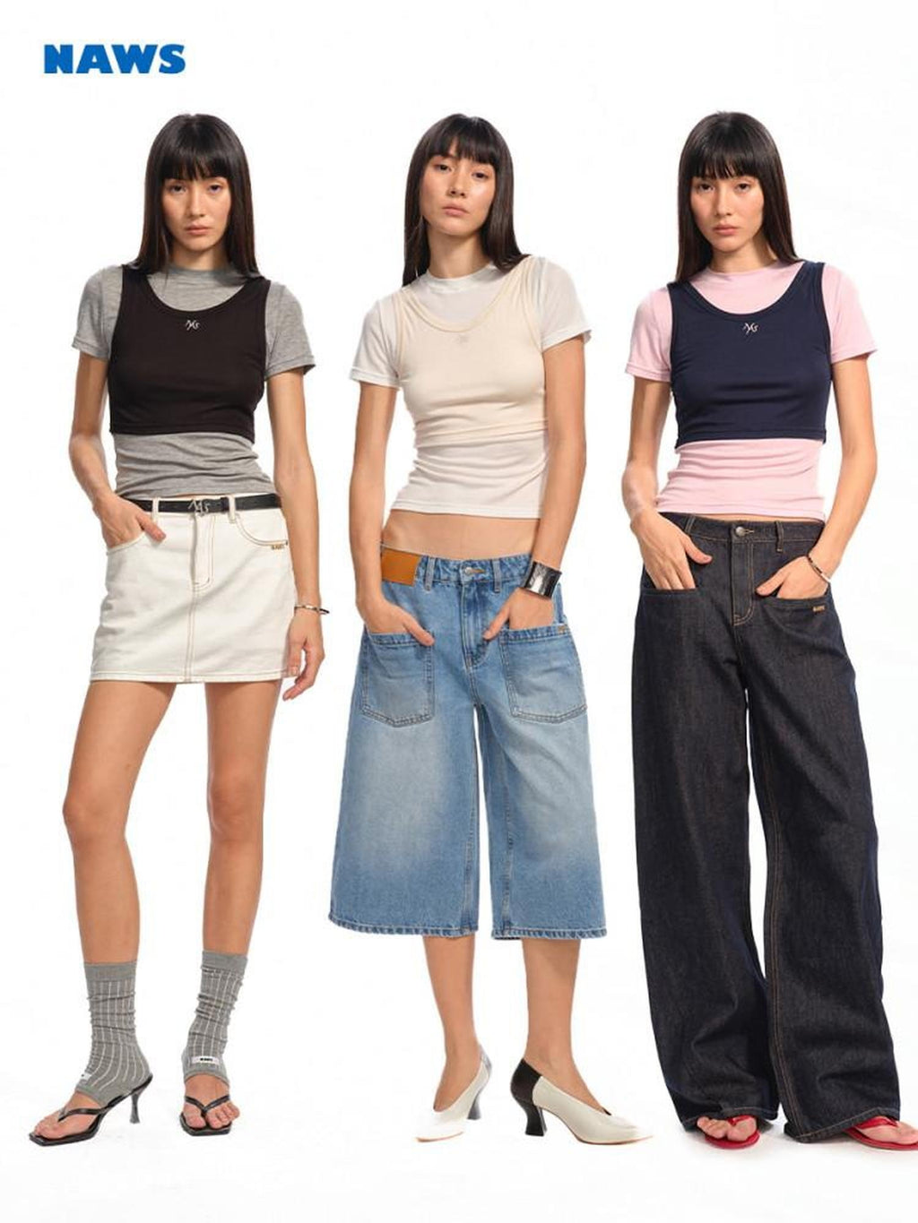 NAWSNOTAWEAR Breathable Lyocell Slim Minimalist Commuter Geometric Short Sleeve T-Shirts