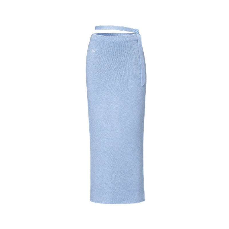 NAWSNOTAWEAR_Cozy_Long_Sleeve_Pullover_Knit_Casual_Women_Matching_Aqua_Blue_Top_&_Skirt_Sets_MISSTT