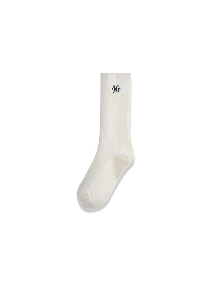 NAWSNOTAWEAR Cozy Thick Minimalist Solid Mid Calf Women Warm Hosiery Socks