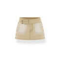 NAWSNOTAWEAR_Cutout_Cotton_Blend_Mid_Rise_A_Line_Office_Workwear_Short_Brown_Mini_Skirts_MISSTT