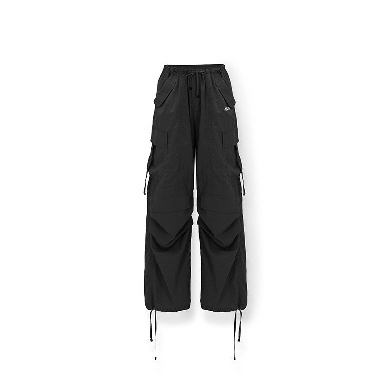 NAWSNOTAWEAR_Durable_Nylon_Pleated_Low_Waist_Commuter_Unisex_Utility_Cargo_Pants_MISSTT
