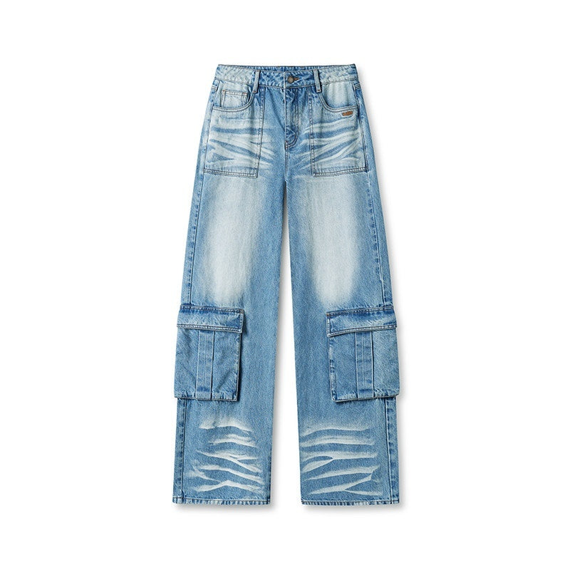 NAWSNOTAWEAR_Durable_Washed_Cotton_Casual_Low_Rise_Loose_Glacier_Blue_Women_Wide_Leg_Jeans_MISSTT