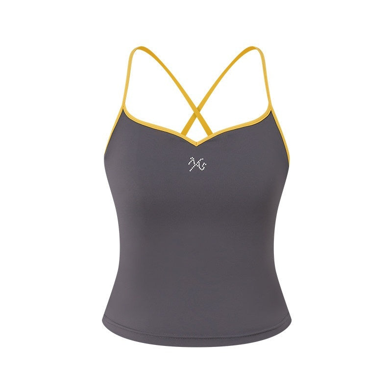 NAWSNOTAWEAR_Embroidered_Slim_V-neck_Cropped_Cami_For_Women_Solid_Stretch_Camisoles_MISSTT