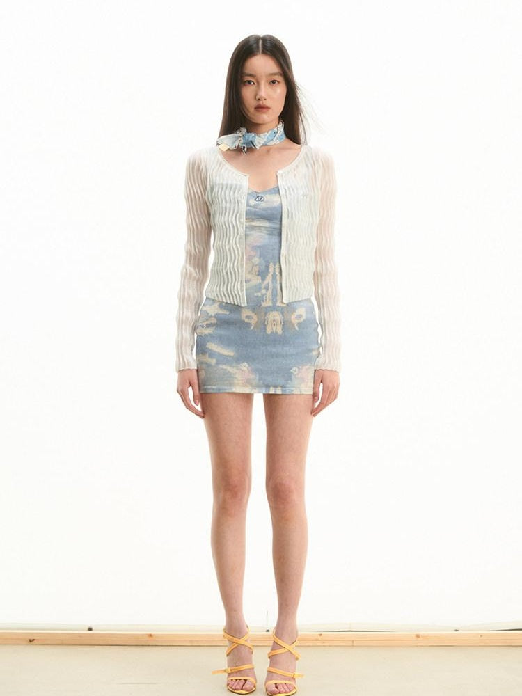 NAWSNOTAWEAR Embroidered V-neck Bodycon Slim Fit Office Women Mini Dresses