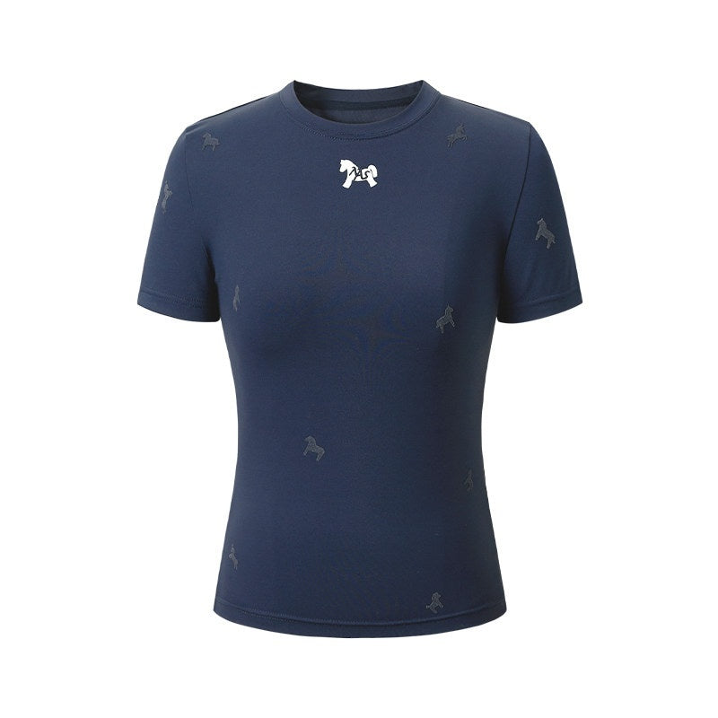 NAWSNOTAWEAR_Flocked_Animal_Print_Stretch_Nylon_Spandex_Slim_Short_Sleeve_T-Shirts_MISSTT