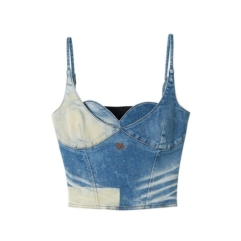 NAWSNOTAWEAR_High_Stretch_Fitted_Cropped_Equestrian_Lettering_Galaxy_Blue_Camisoles_MISSTT