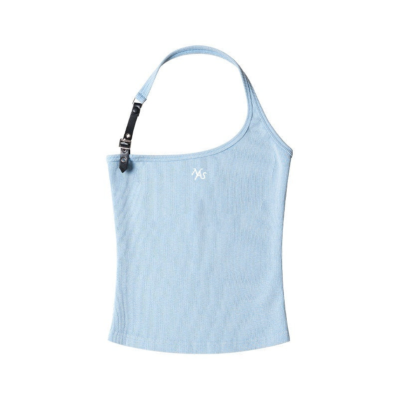 NAWSNOTAWEAR_High_Stretch_Fitted_U_Neck_Strappy_Equestrian_Style_Women_Cotton_Camisoles_MISSTT