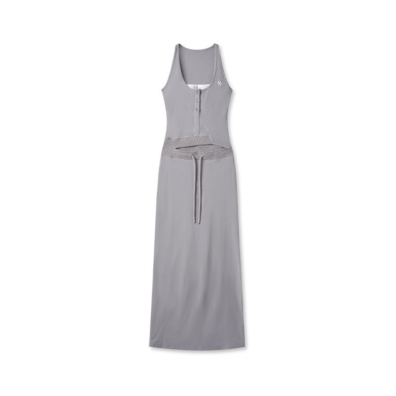NAWSNOTAWEAR_High_Stretch_Openwork_V-neck_Low_Waist_Slim_Panelled_Women_Office_Maxi_Dresses_MISSTT
