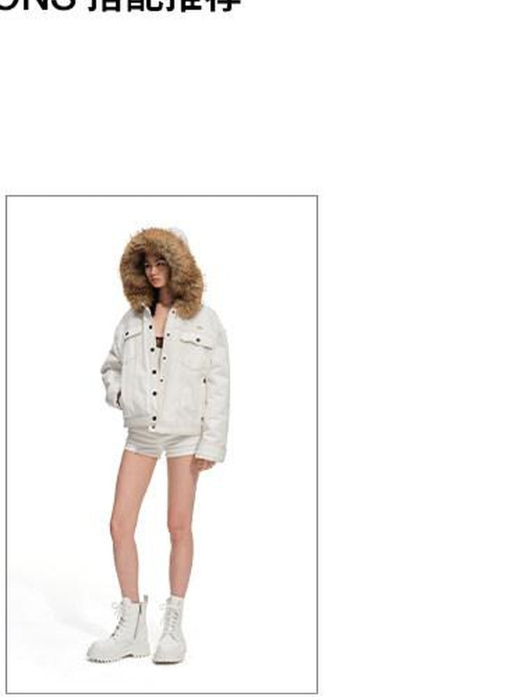 NAWSNOTAWEAR High Stretch Slim Fit Natural Waist Casual Women Snow Melt White Denim Shorts
