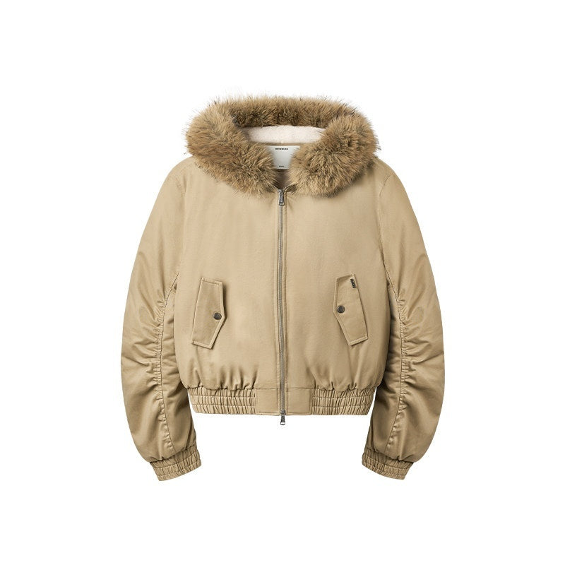 NAWSNOTAWEAR_Hooded_Zip_Front_Vintage_Straight_Fit_Gray_Mist_Coffee_Women_Puffer_Jackets_MISSTT