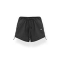 NAWSNOTAWEAR_Lightweight_Stretch_Nylon_Commuter_Tailored_Office_Mercury_Gray_Mini_Shorts_MISSTT