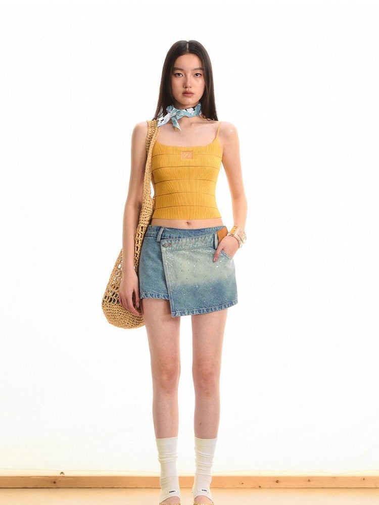 NAWSNOTAWEAR Lightweight Striped Casual Slim Short Outerwear For Women Breathable Camisoles