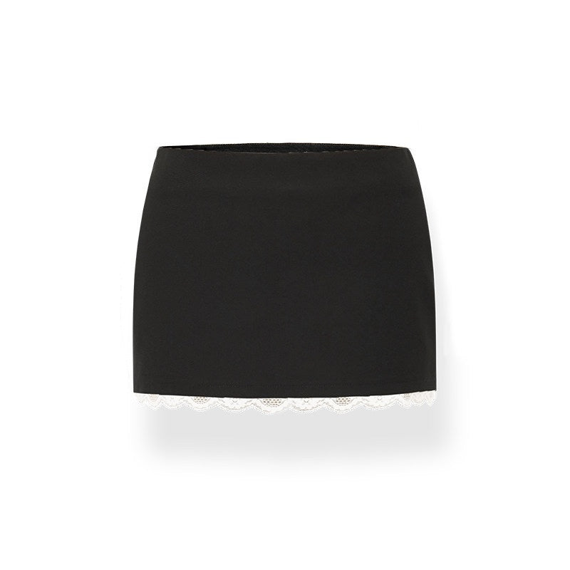 NAWSNOTAWEAR_Polyester_Black_Two_Piece_Chic_Crop_Top_Pencil_Skirt_Women_Top_&_Skirt_Sets_MISSTT