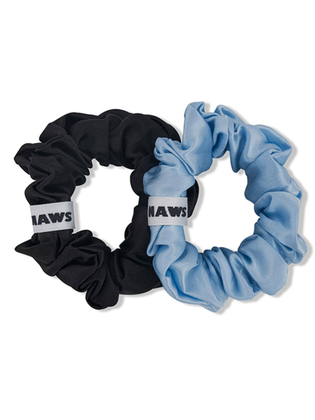 NAWSNOTAWEAR Premium Mall Quality Vintage Royal Ice Silk Scrunchie For Women Hair Accessories
