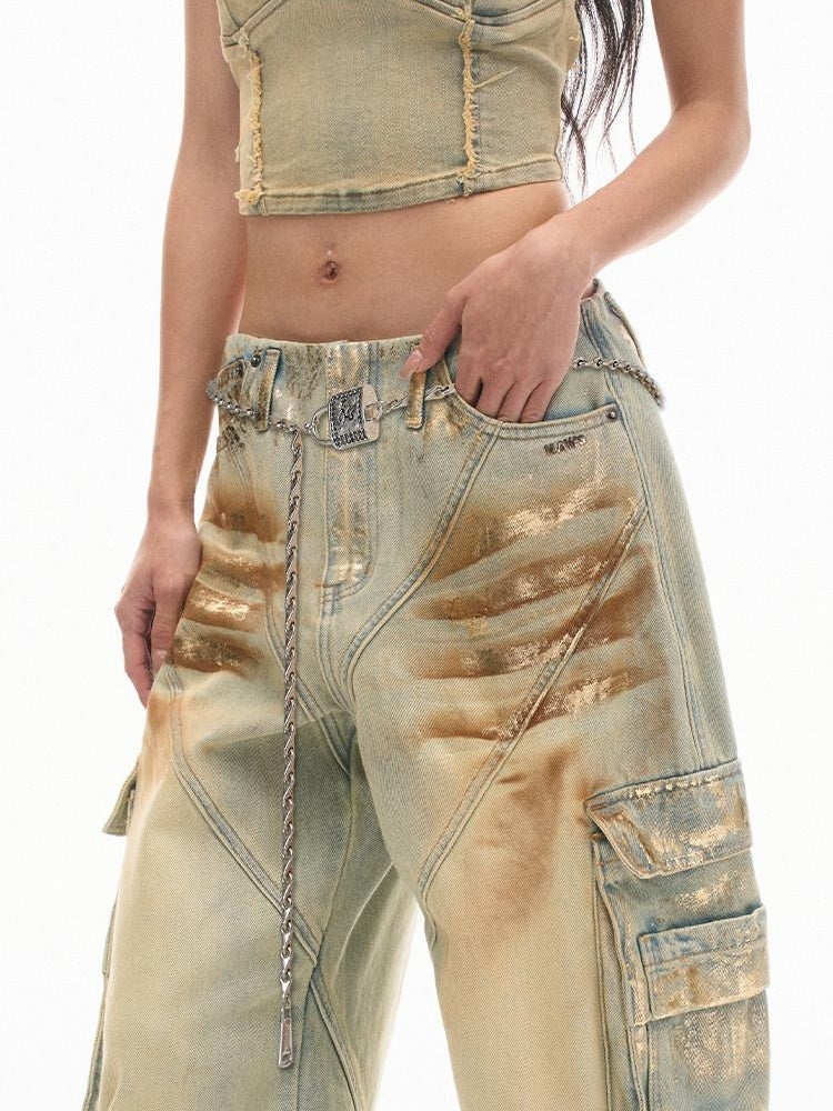 NAWSNOTAWEAR Premium Top Grain Leather Versatile Aurora Silver Women Adjustable 102Cm Belts