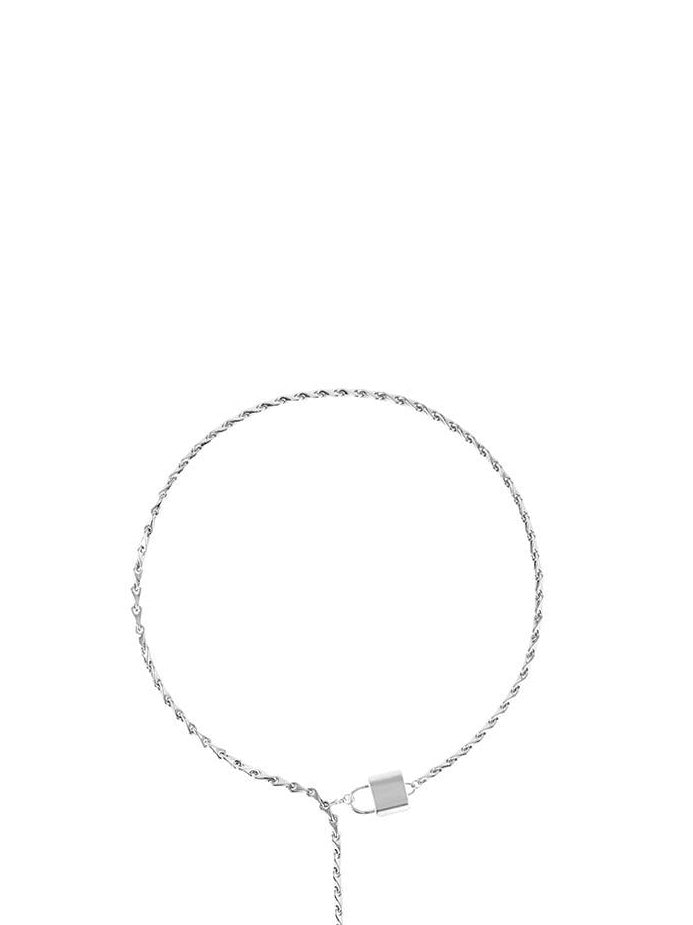 NAWSNOTAWEAR Premium Top Grain Leather Versatile Aurora Silver Women Adjustable 102Cm Belts