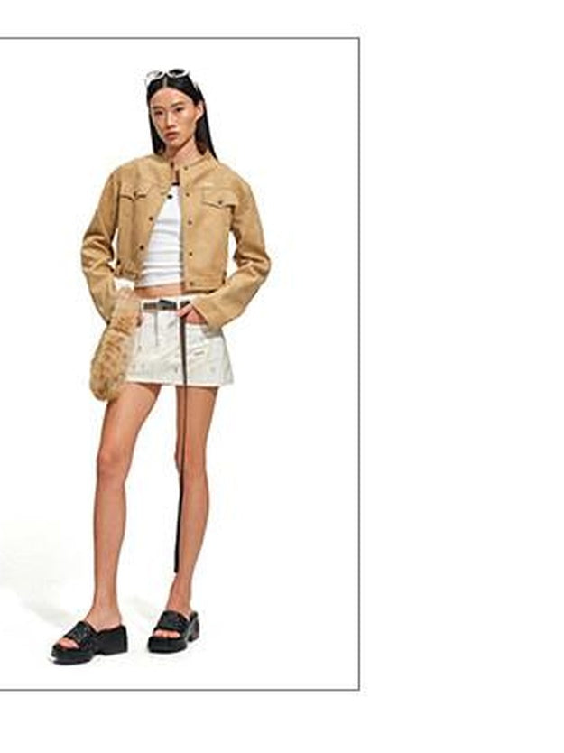 NAWSNOTAWEAR Soft 100 Percent Cotton Low Waist A Line Casual Women Everyday Mini Skirts