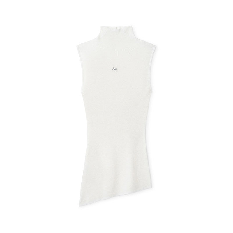 NAWSNOTAWEAR_Soft_100_Percent_Wool_Lightweight_Casual_Slim_Fit_Stand_Collar_Button_Tank_Tops_MISSTT
