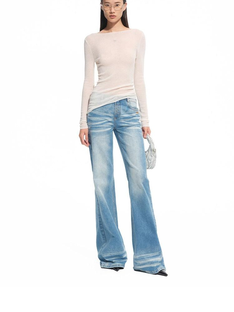 NAWSNOTAWEAR Soft 100% Wool Slim Fit Crew Neck Casual Logo For Women Long Sleeve T-Shirts