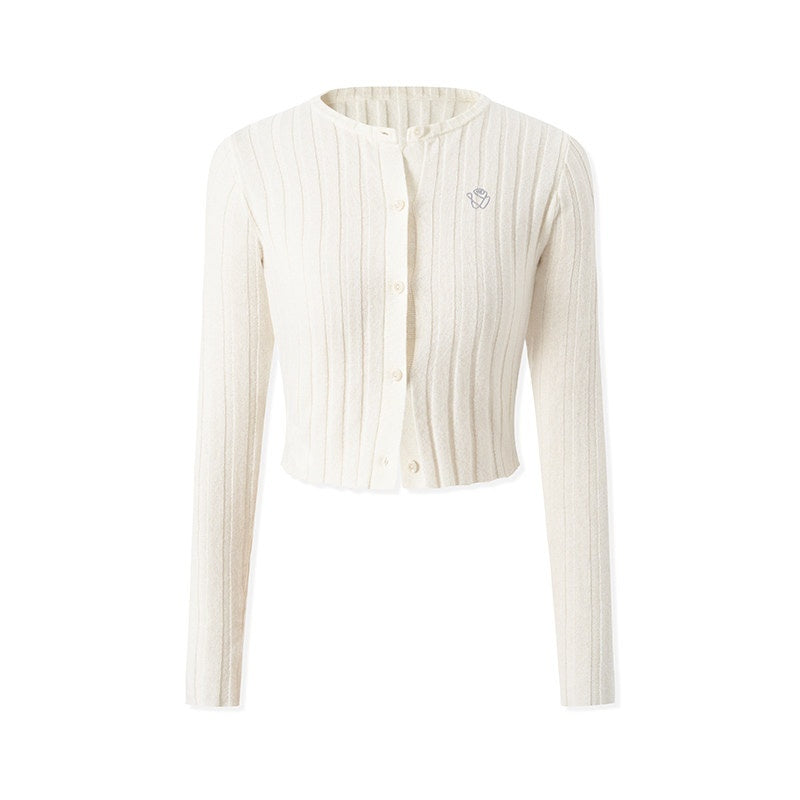 NAWSNOTAWEAR_Soft_90_Wool_10_Cashmere_Slim_Casual_Buttoned_Round_Neck_Women_Knit_Cardigans_MISSTT