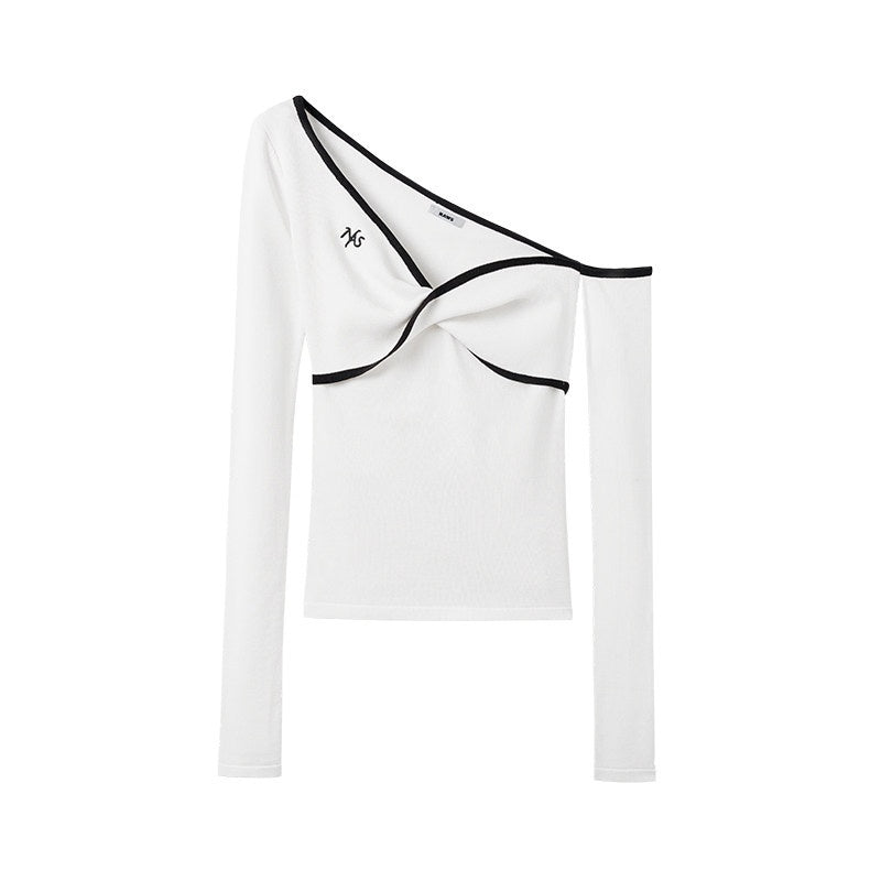 NAWSNOTAWEAR_Soft_Breathable_Twist_Slim_Fit_Casual_Boat_Neck_Knit_Long_Sleeve_T-Shirts_MISSTT