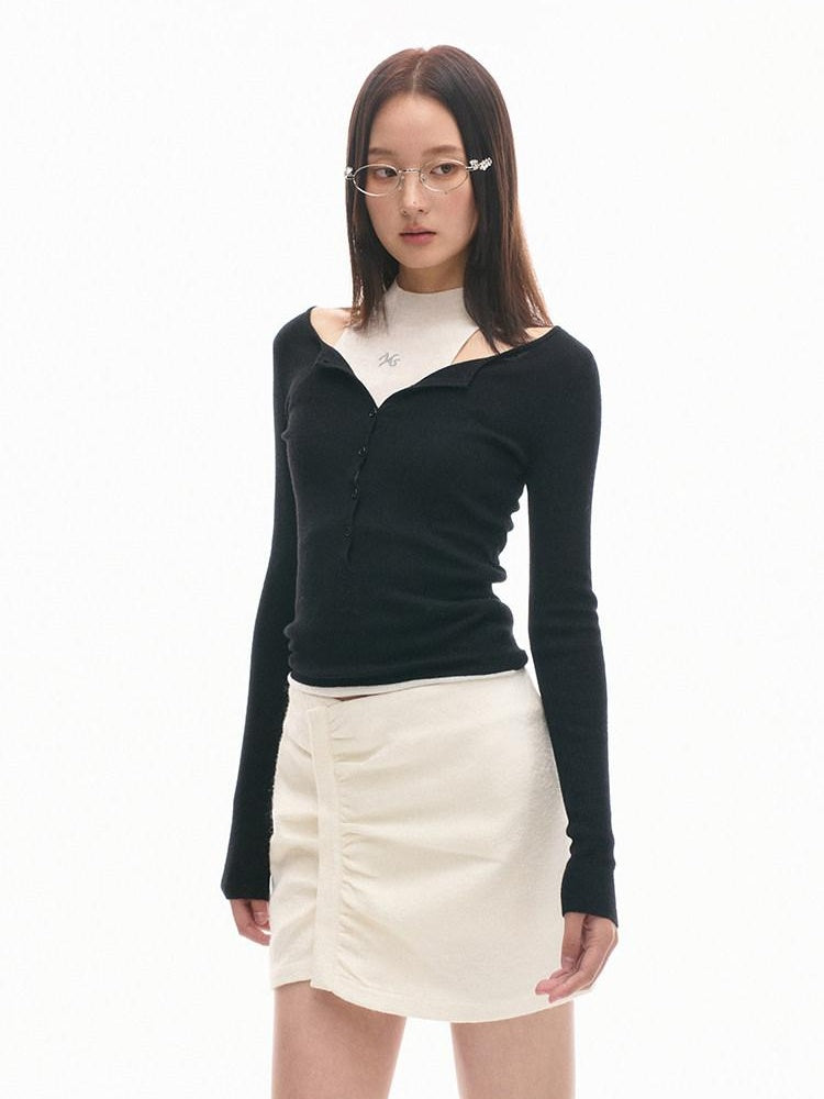 NAWSNOTAWEAR Soft Cotton Blend Pullover Regular Fit Long Sleeve Women Knitwear Cardigans