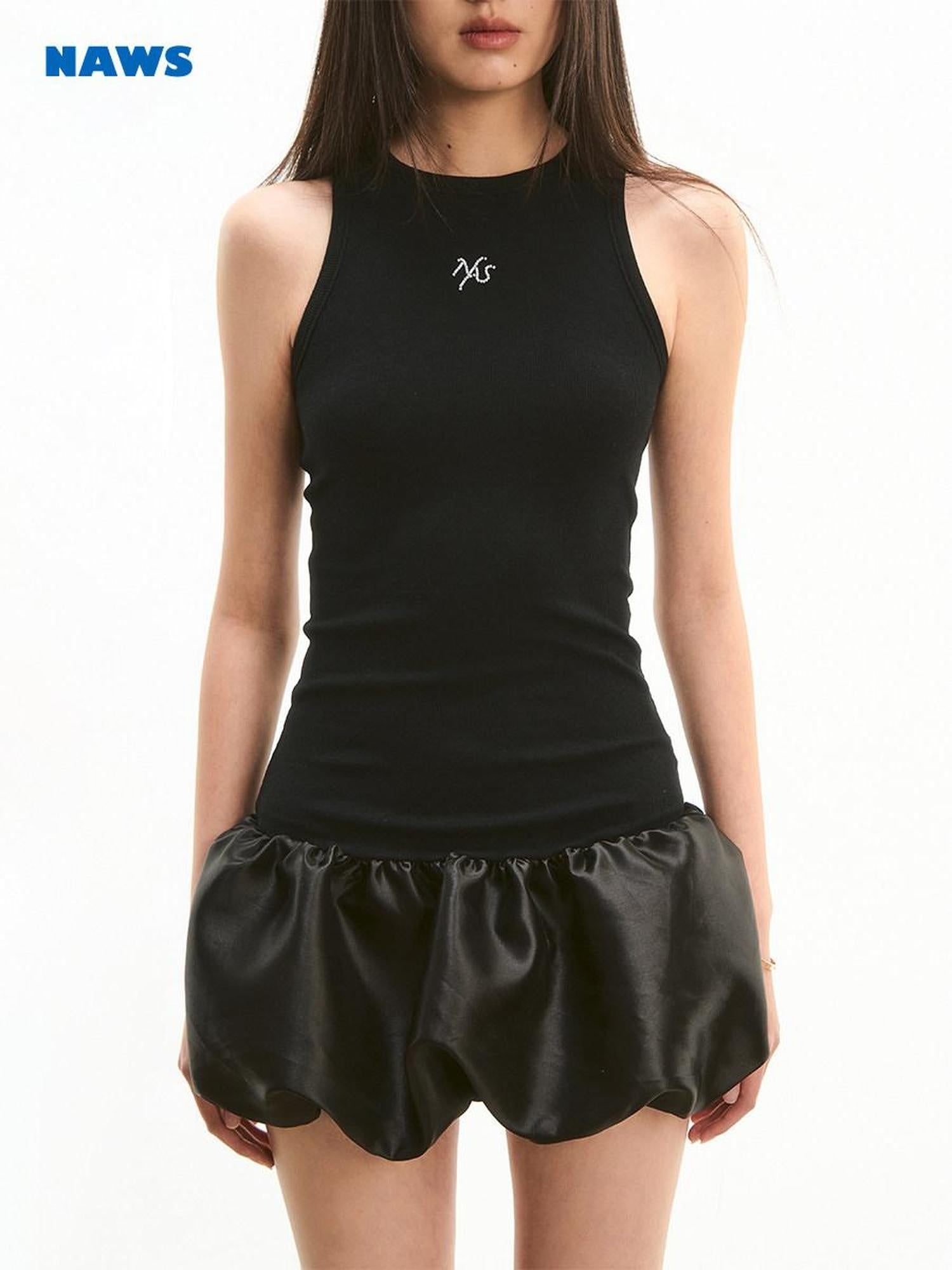 NAWSNOTAWEAR Soft High Waist Knitted V-neck Bodycon Casual Women Ribbed Mini Dresses