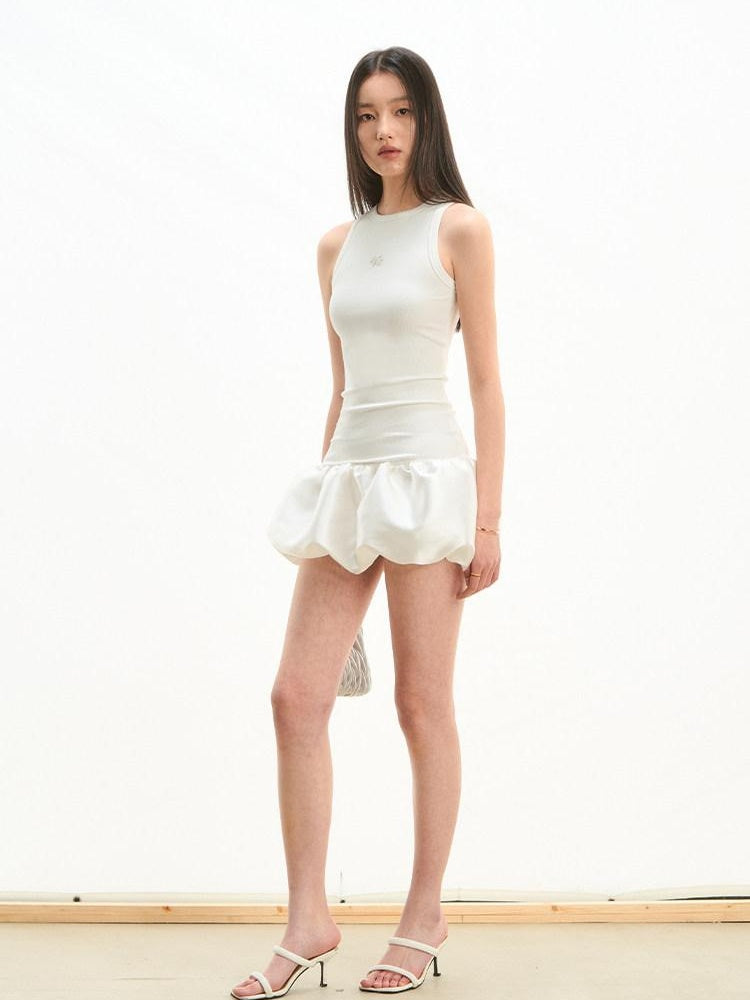 NAWSNOTAWEAR Soft High Waist Knitted V-neck Bodycon Casual Women Ribbed Mini Dresses