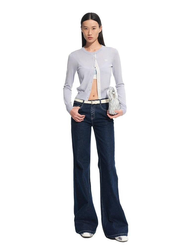 NAWSNOTAWEAR Soft Lambswool Blend Oversized Commuter Button Long Sleeve Women Knit Cardigans