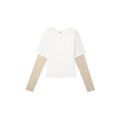 NAWSNOTAWEAR_Soft_Stretch_Cotton_Crew_Neck_For_Women_Sand_White_Long_Sleeve_T-Shirts_MISSTT
