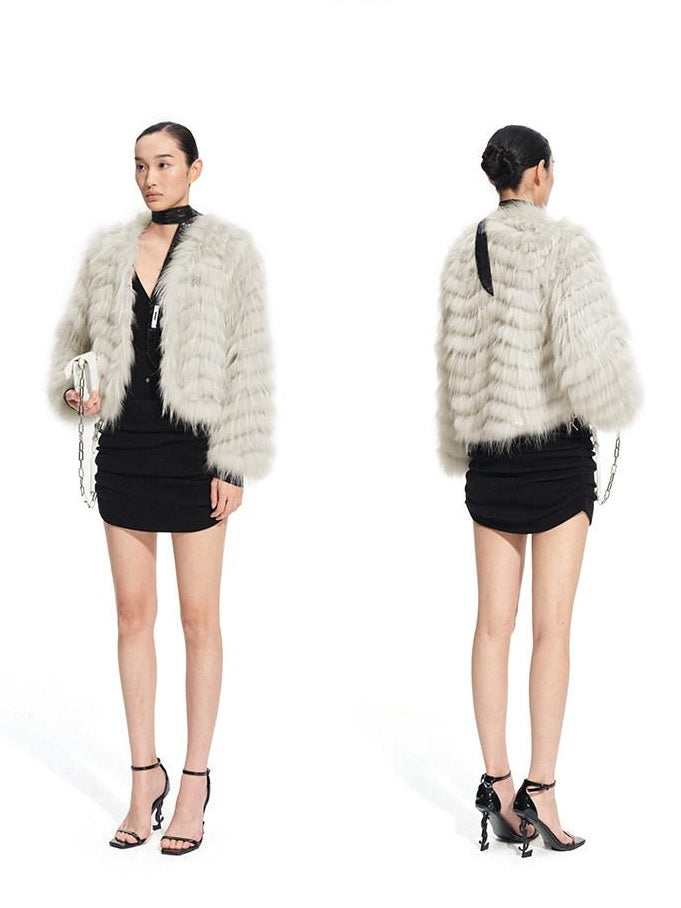 NAWSNOTAWEAR Soft Stretch Knit Casual Slim A Line V-neck Long Sleeve Black Mini Dresses