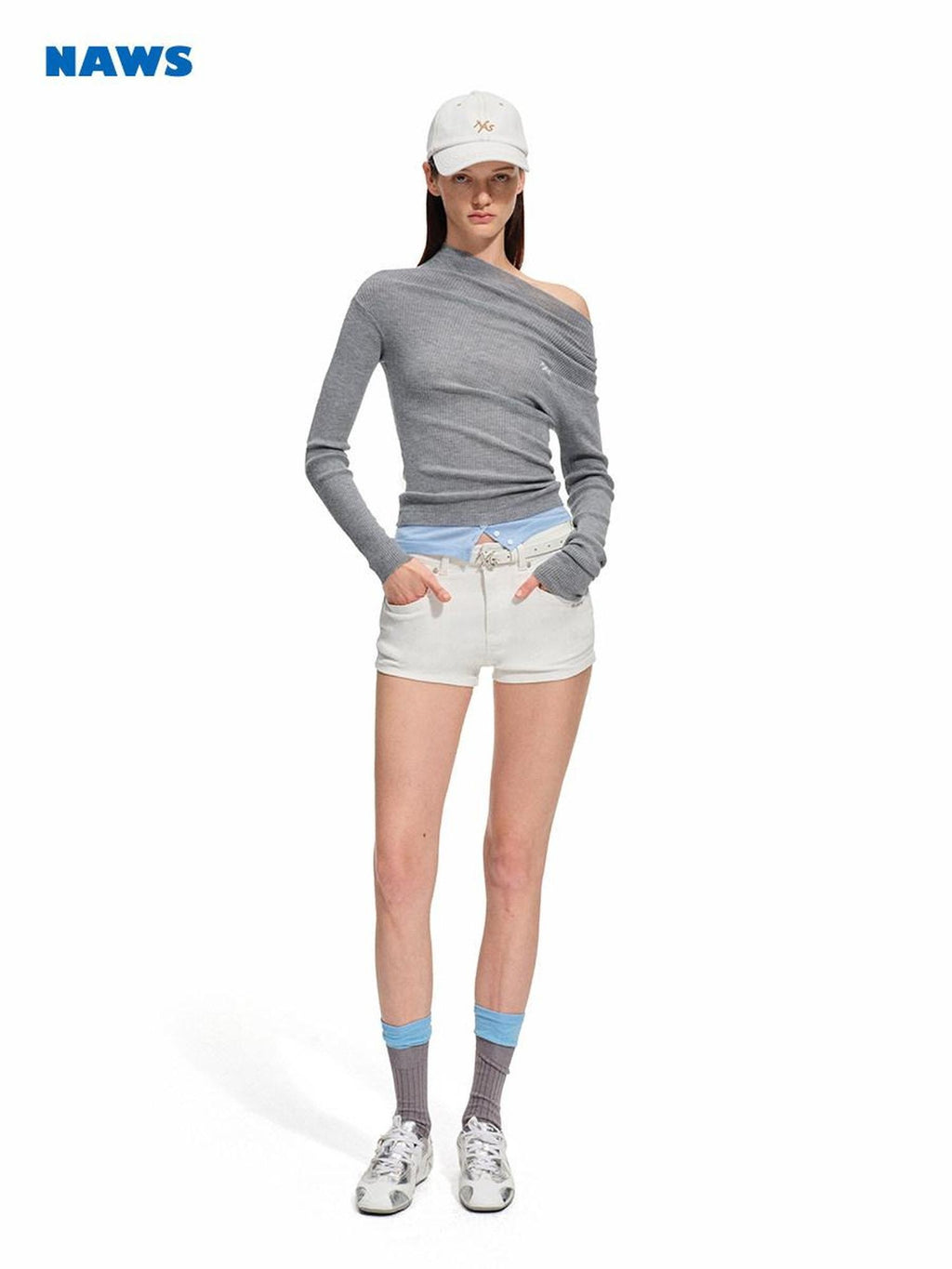 NAWSNOTAWEAR Soft Touch Slim Fit Faux Layered Knit Women Wool Blend Pullover Sweaters