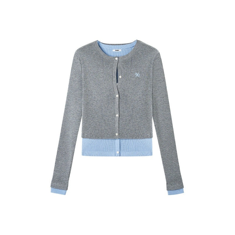 NAWSNOTAWEAR_Soft_Wool_Blend_Slim_Faux_Layered_Colorblock_Cropped_Buttoned_Cardigans_MISSTT