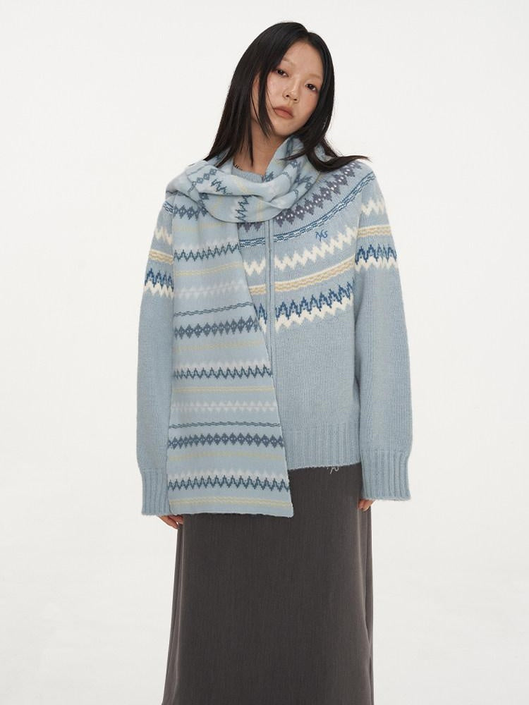 NAWSNOTAWEAR Thermal Thick Zip Front Raglan Loose Commuter Knit Round Neck Cardigans