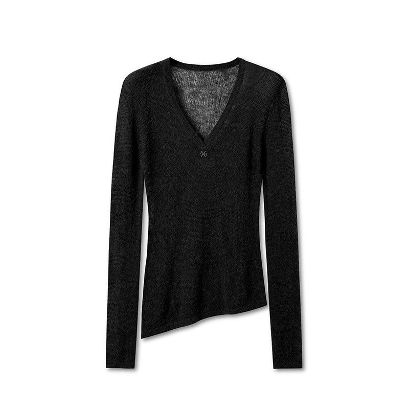 NAWSNOTAWEAR_Ultra_Soft_Alpaca_Wool_Blend_Textured_Slim_Fit_V-neck_Women_Knitwear_Sweaters_MISSTT