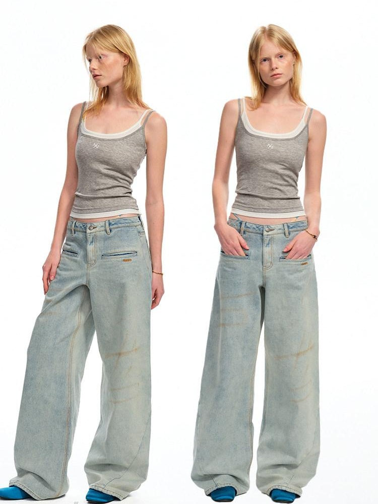NAWSNOTAWEAR Versatile Lyocell Blend Slim Fit Spaghetti Strap Women Layering Camisoles