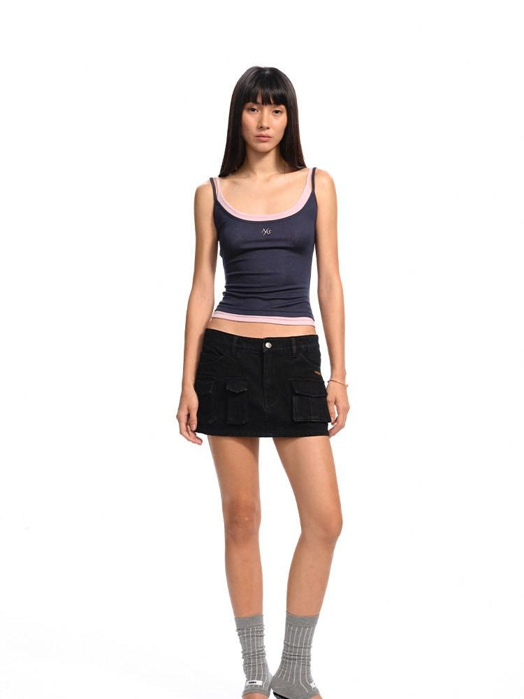 NAWSNOTAWEAR Versatile Lyocell Blend Slim Fit Spaghetti Strap Women Layering Camisoles