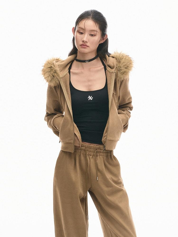 NAWSNOTAWEAR Versatile Slim Fit Stretch Spaghetti Strap Cropped For Women Basic Camisoles