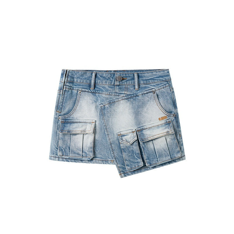 NAWSNOTAWEAR_Vintage_Asymmetric_Hem_Mid_Waist_City_Casual_Youth_Cotton_Blend_Mini_Skirts_MISSTT